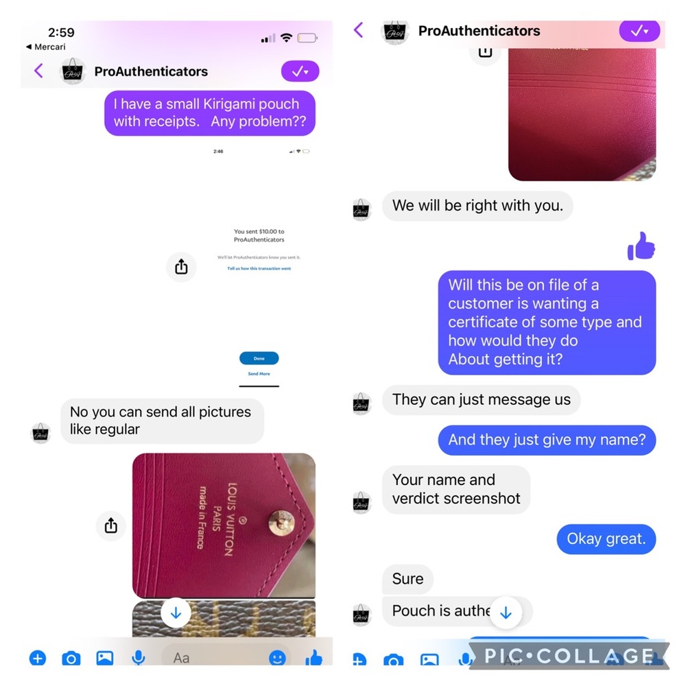 SmAll Kirigami Pouch/Conversion Insert/Bagcharm - Picture 8 of 15